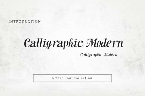 Calligraphic Modern: A Refined Typeface for Editorial Elegance