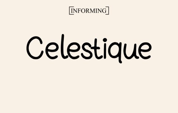 Celestique: A Font for Business Brilliance