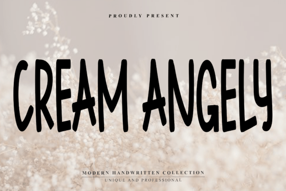 Cream Angely: The Elegant Script Font for Modern Campaigns