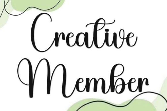 Creative Member Font for Holiday Campaigns
