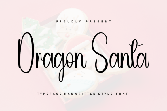 Dragon Santa: A Marker-Style Typeface for Editorial Design
