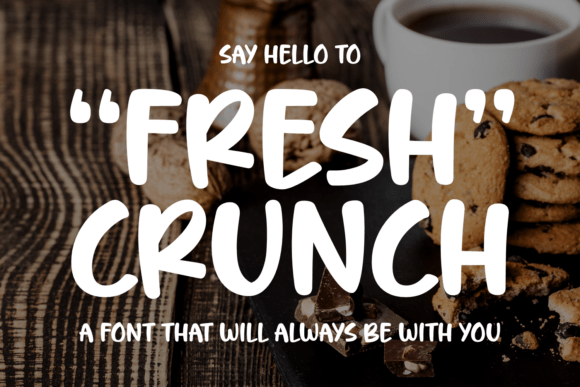 Fresh Crunch Font for Creative Makers