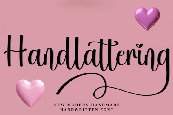 Handlattering Font for Creative Campaigns