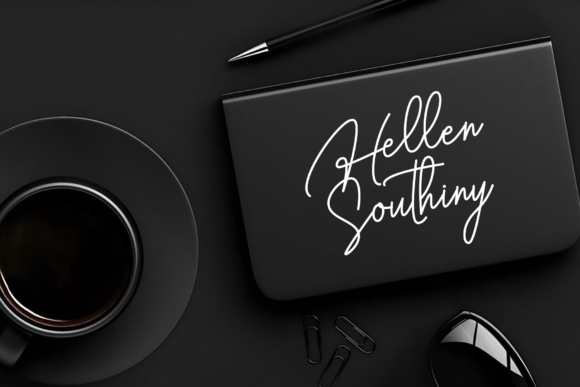 Hellen Southine: The Timeless Script Handwritten Font for Makers