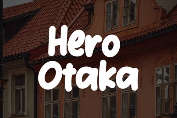 Hero Otaka: A Modern Script Typeface for Campaigns