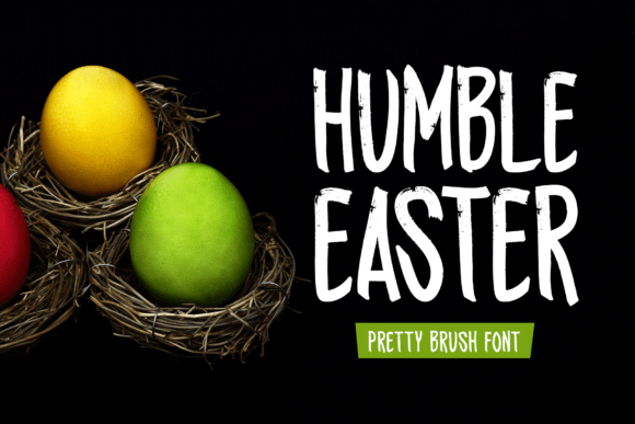 Humble Easter Font: Bold Script for Branding Projects