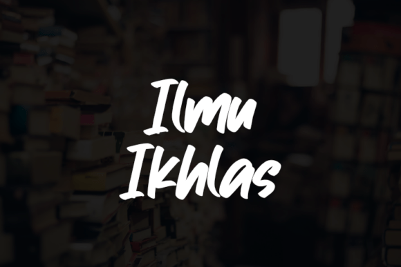 Ilmu Ikhlas Font for Creative Projects