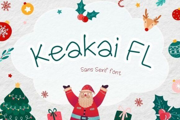 Keakai Fl: A Whimsical Typeface for Editorial Design