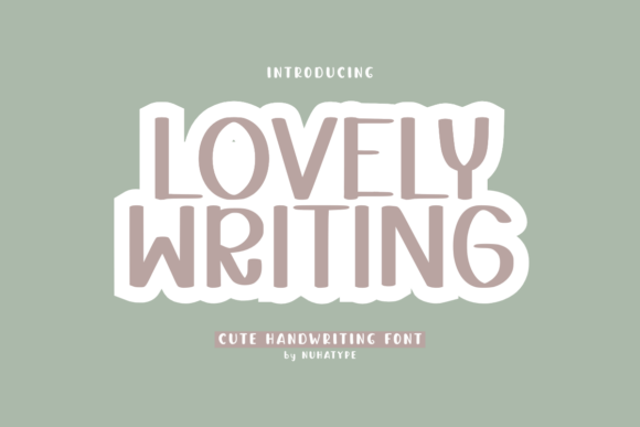 Lovely Writing Font: The Perfect Script for Handmade Brands