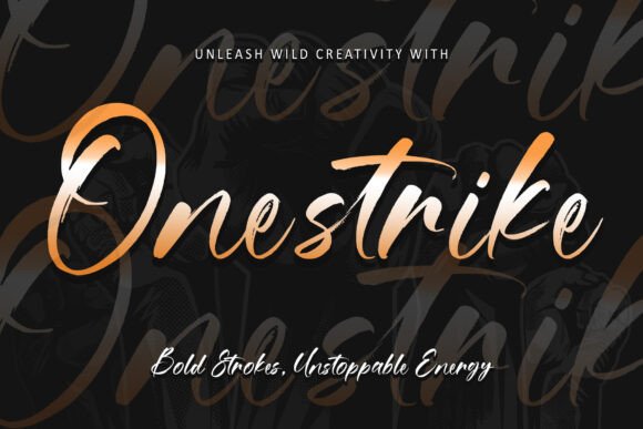 Onestrike Font: Bold Typography for Small Business Branding