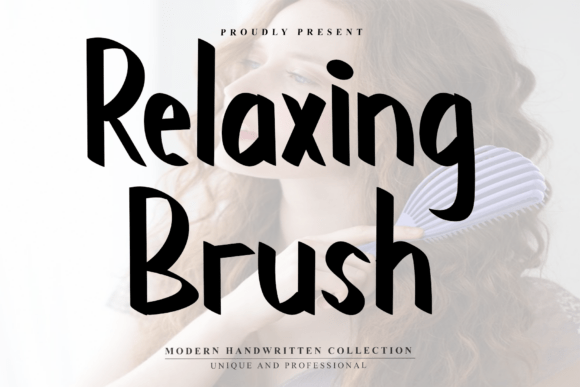 Relaxingbrush: The Handwritten Font for Warm Branding