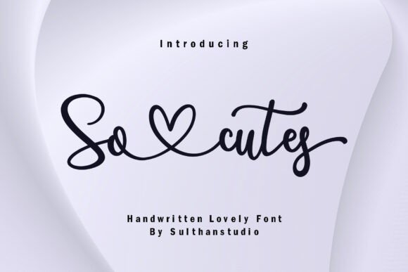 Socutes: A Charming Script Handwritten Font for Editorial Design