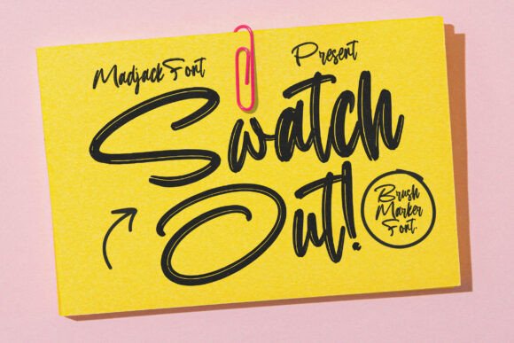 Swatch out: A Font for Modern Campaigns
