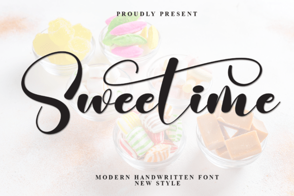 Sweetime Font: A Bold Typeface for Sweet Branding