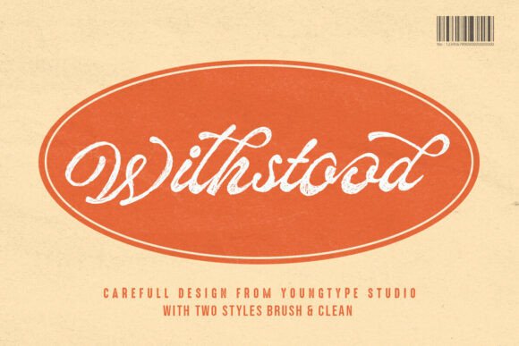 Withstood: A Bold Script Font for Modern Branding